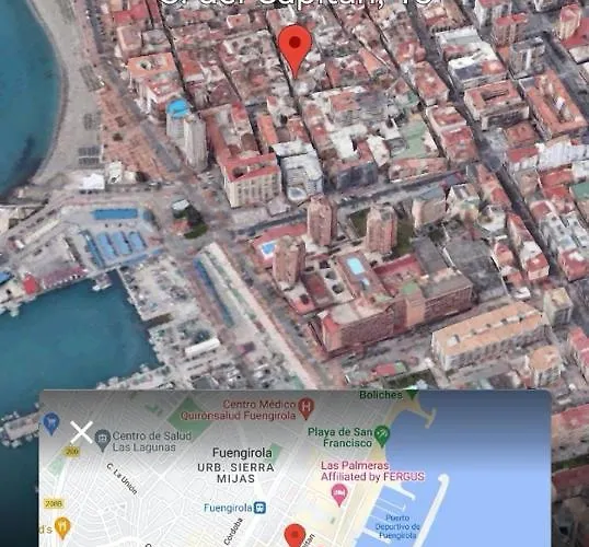 ático Acogedor, Céntrico Y A 2 Min De La Playa. Apartamento Fuengirola