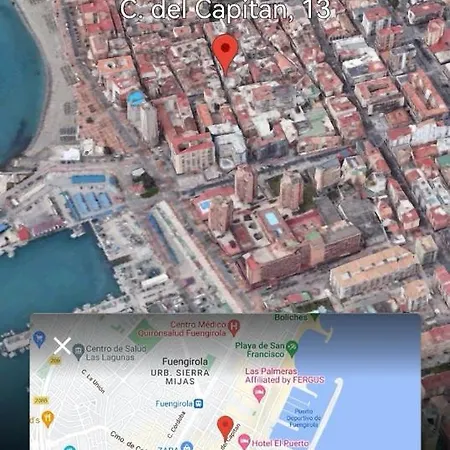 Atico Acogedor, Centrico Y A 2 Min De La Playa. 아파트 푸엔히롤라